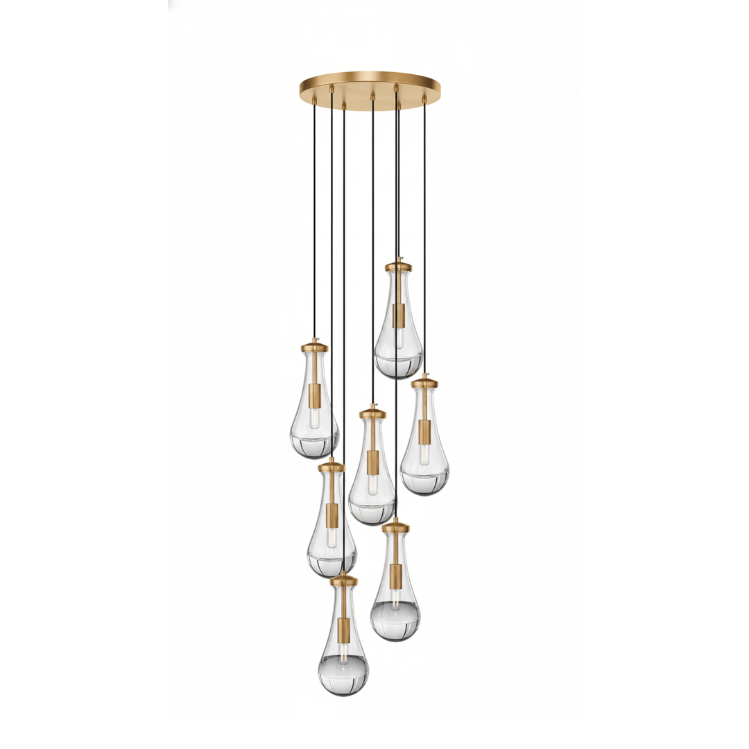 Lampa Wisząca Leontine ze Szkła
