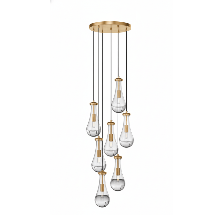Lampa Wisząca Leontine ze Szkła