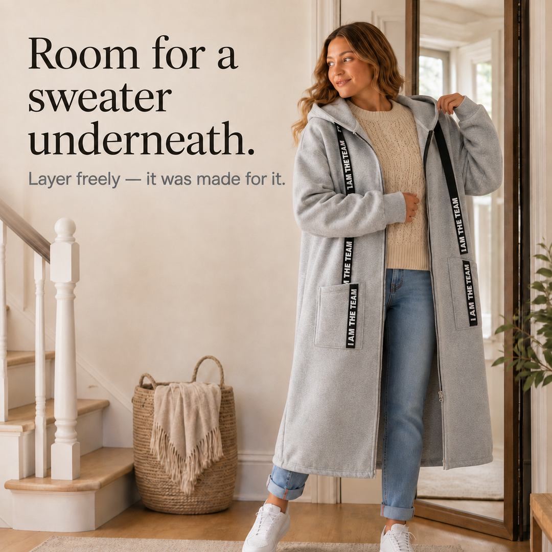 Winterlyn – Oversized Kaptur Szlafrok