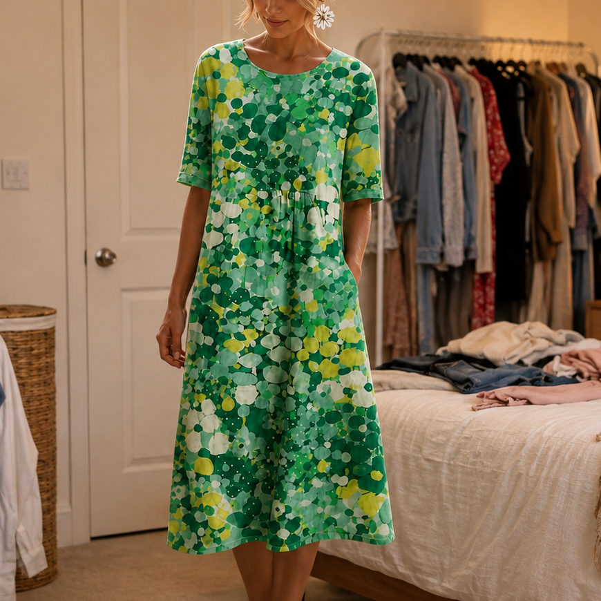 Wearbella – Midi Sukienka, Która Zakrywa Ręce, Nigdy Nie Przegrzewa