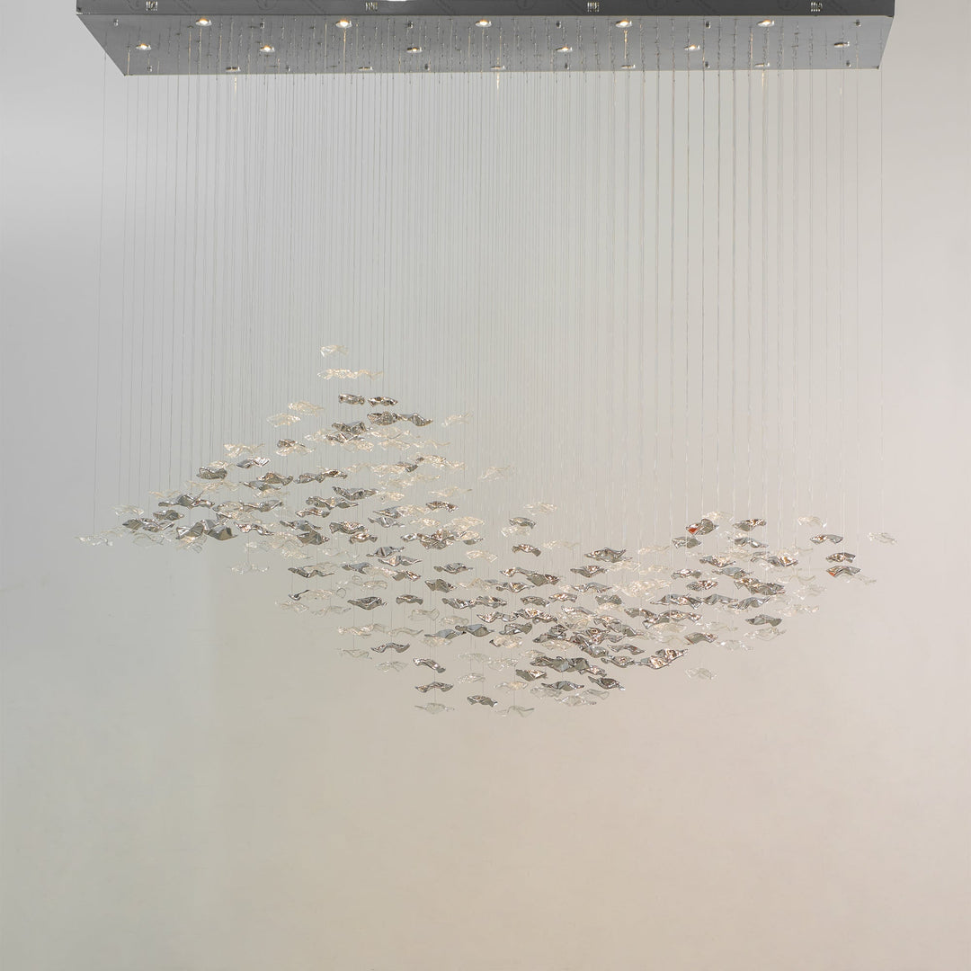 Kryształowy Żyrandol Tidal Art Glass