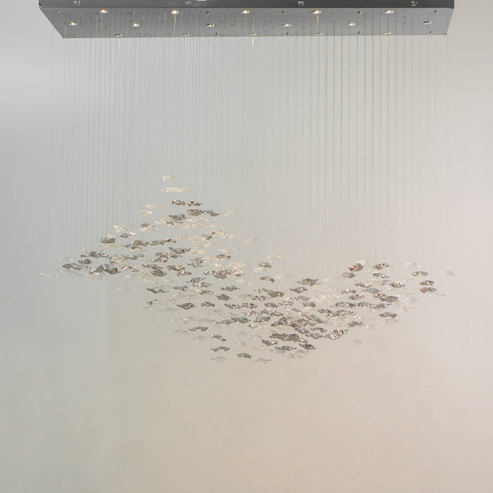 Kryształowy Żyrandol Tidal Art Glass