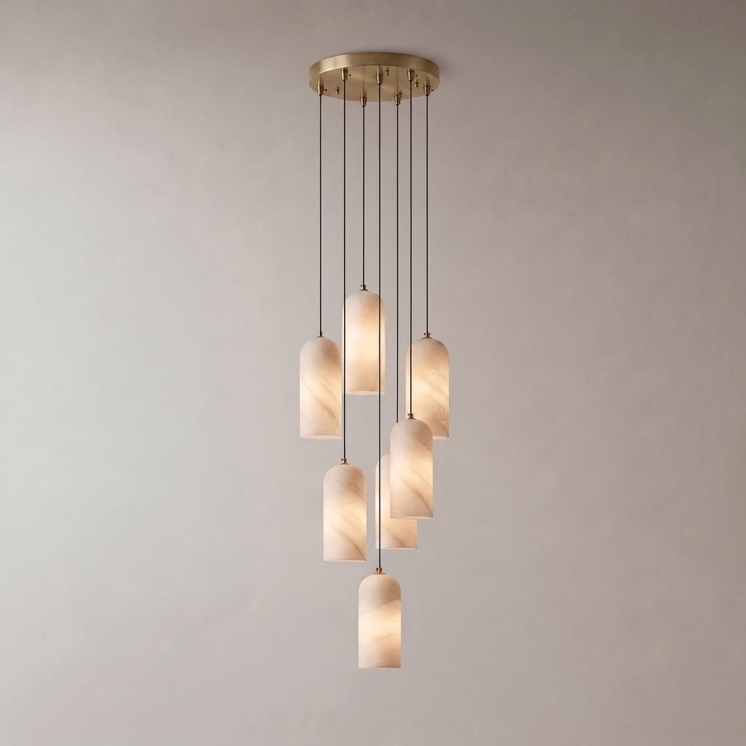 Lampa wisząca Monty Alabaster