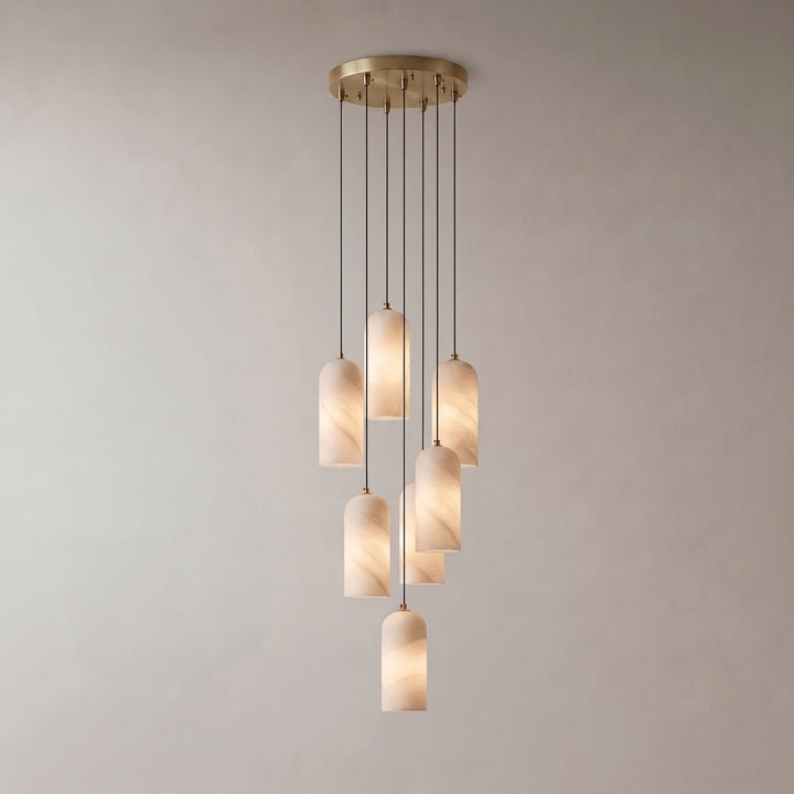 Lampa wisząca Monty Alabaster