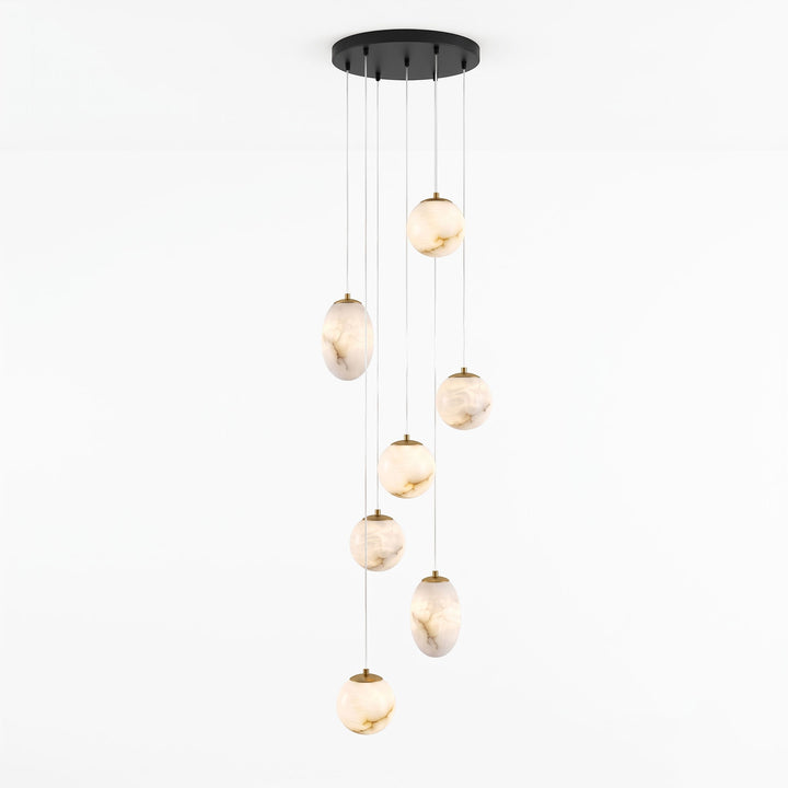 Lampa wisząca Selunia Alabaster