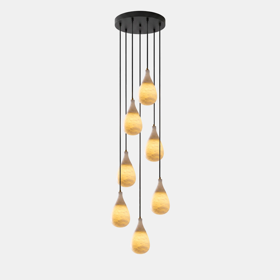 Lampa wisząca Alabaster Raindrop