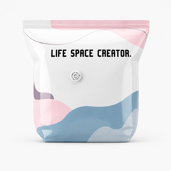 Spacenest – Torby próżniowe 3D bez pompy do przechowywania w szafie i pościeli (2-pak)