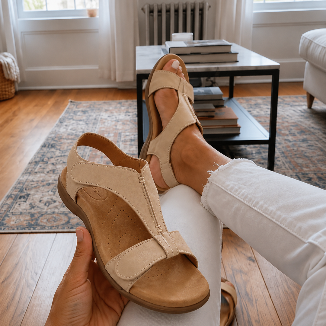 Wearbella – Sandały na podbicie z regulowanymi paskami