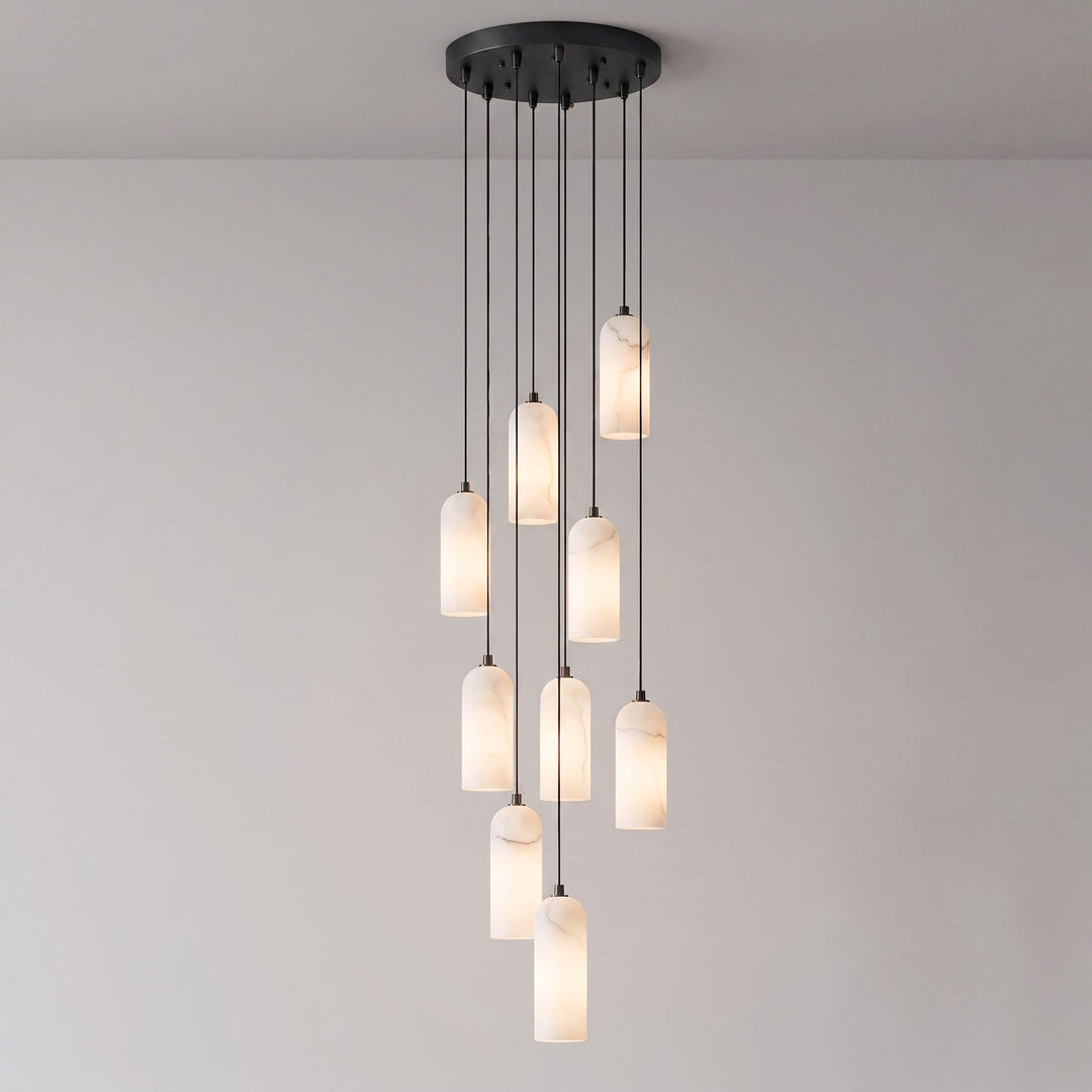 Lampa wisząca Monty Alabaster