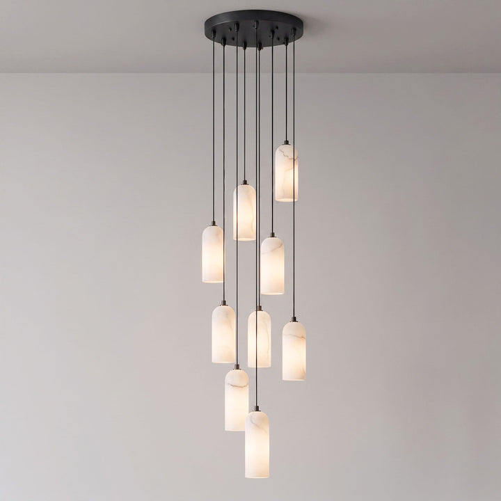 Lampa wisząca Monty Alabaster