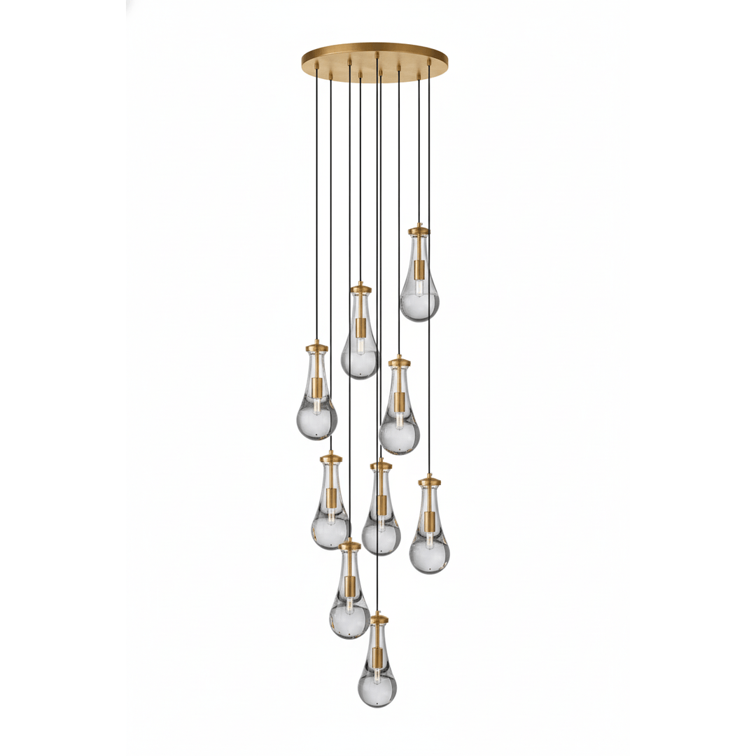 Lampa Wisząca Leontine ze Szkła
