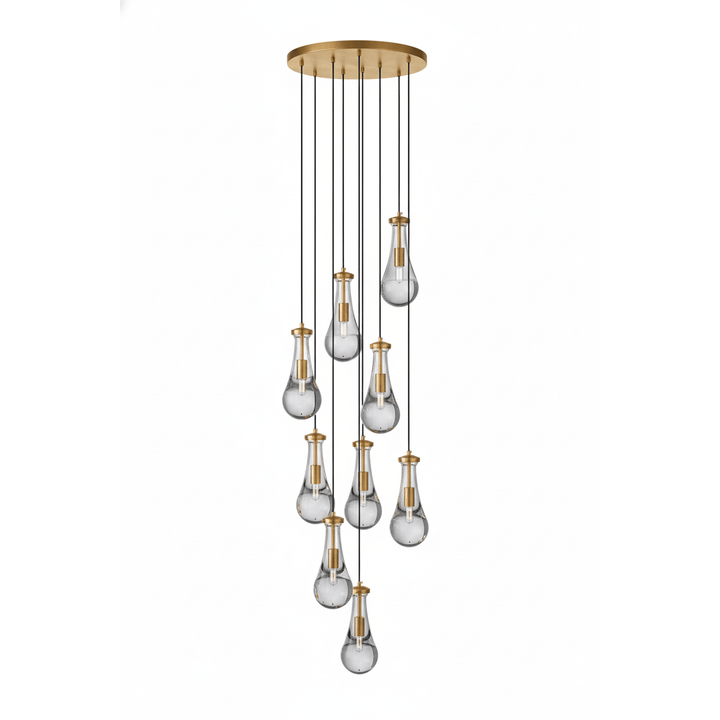 Lampa Wisząca Leontine ze Szkła