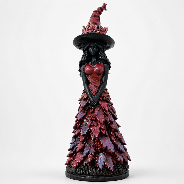 Emberwitch – Figura Czarownicy Jesiennej, Elegancka, Nie Straszna