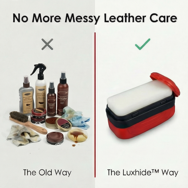 Luxhide – Narzędzie do czyszczenia skóry 2 w 1