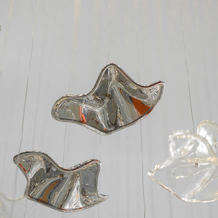 Lampa wisząca z szklanymi wisiorkami Tidal Art