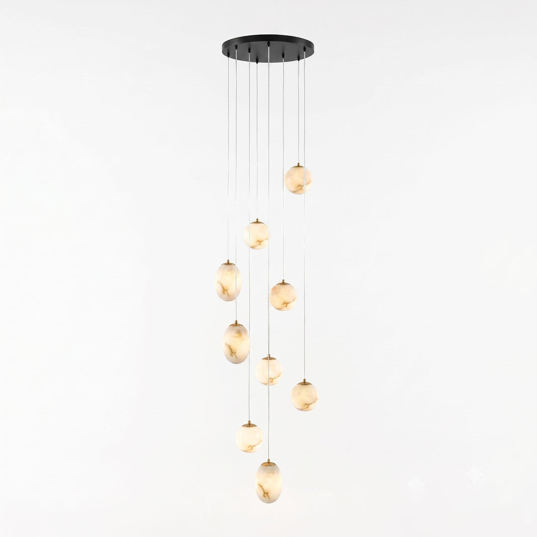 Lampa wisząca Selunia Alabaster