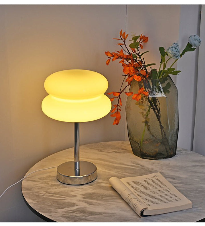 Lampa Stołowa Saturn Glide Szklana