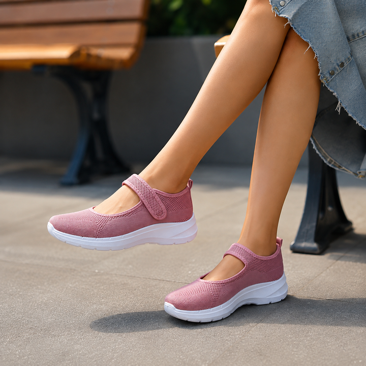 Elevana – Oddychające sneakersy z siateczki na regulowanym pasku