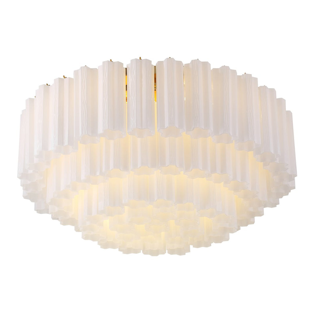 Szklana lampa sufitowa Eloria