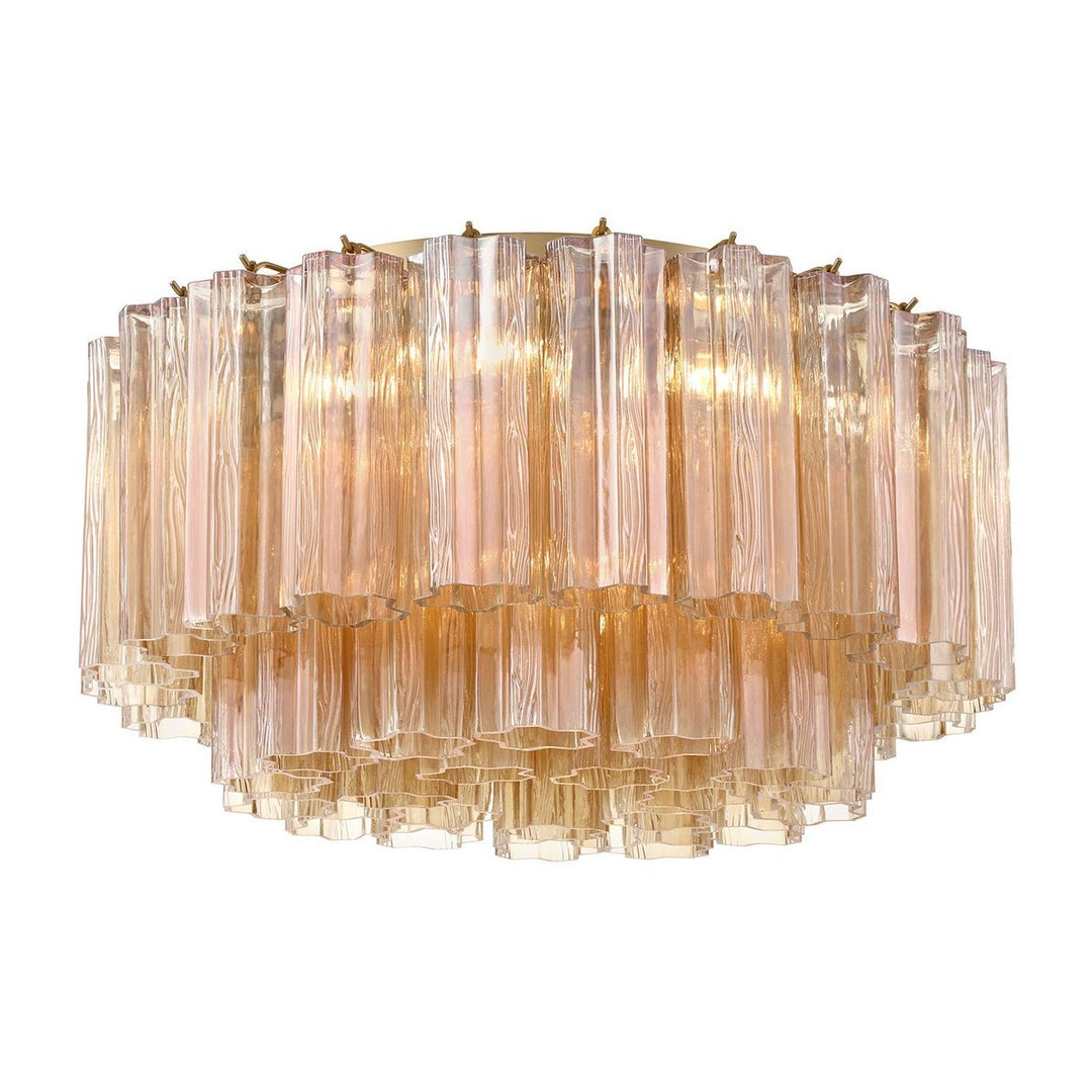 Szklana lampa sufitowa Eloria