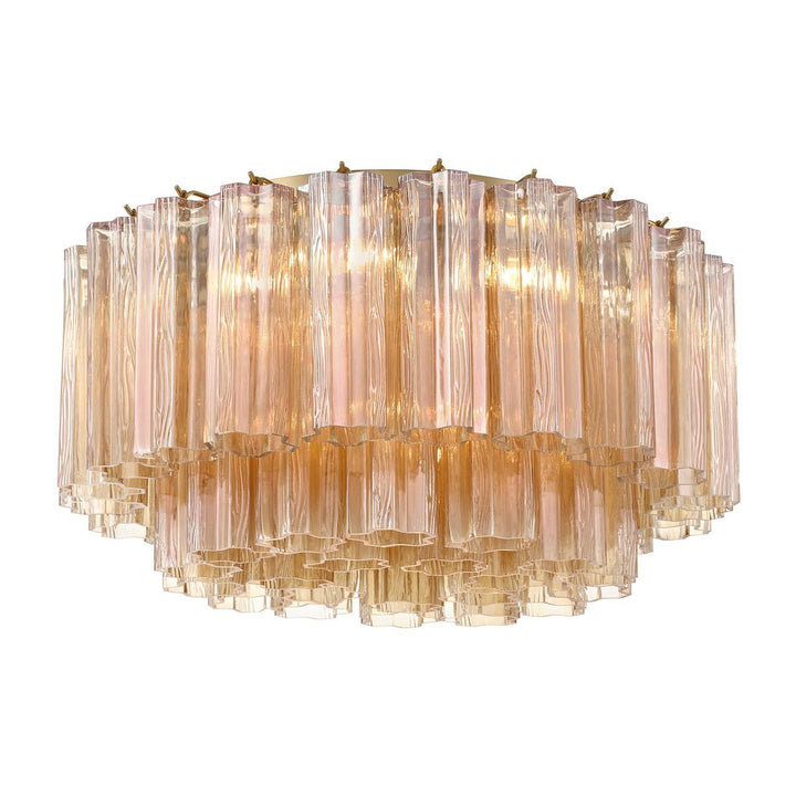 Szklana lampa sufitowa Eloria