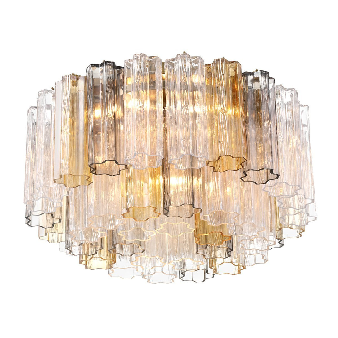 Szklana lampa sufitowa Eloria