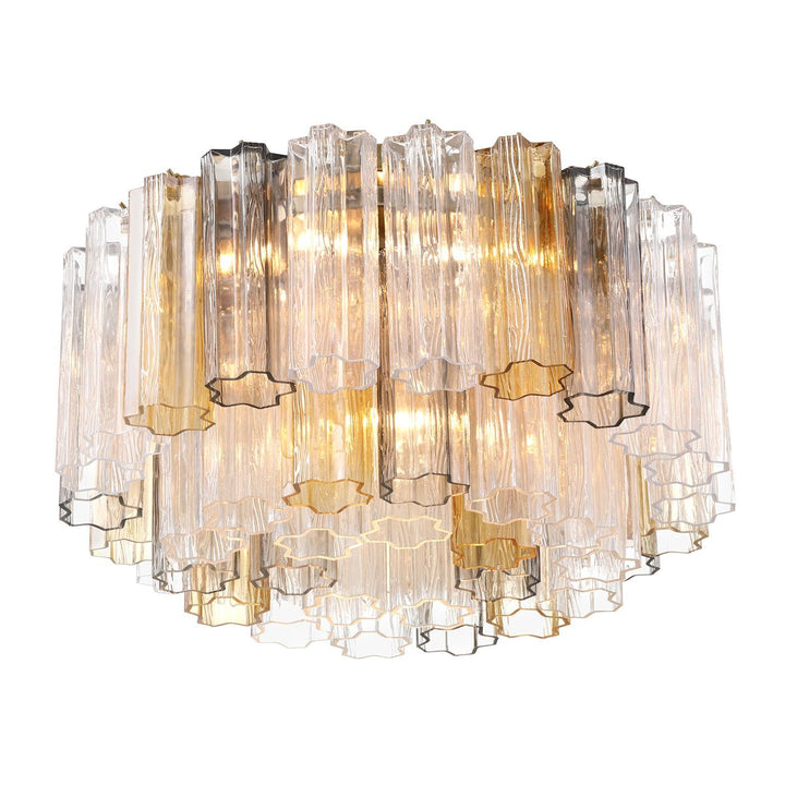 Szklana lampa sufitowa Eloria