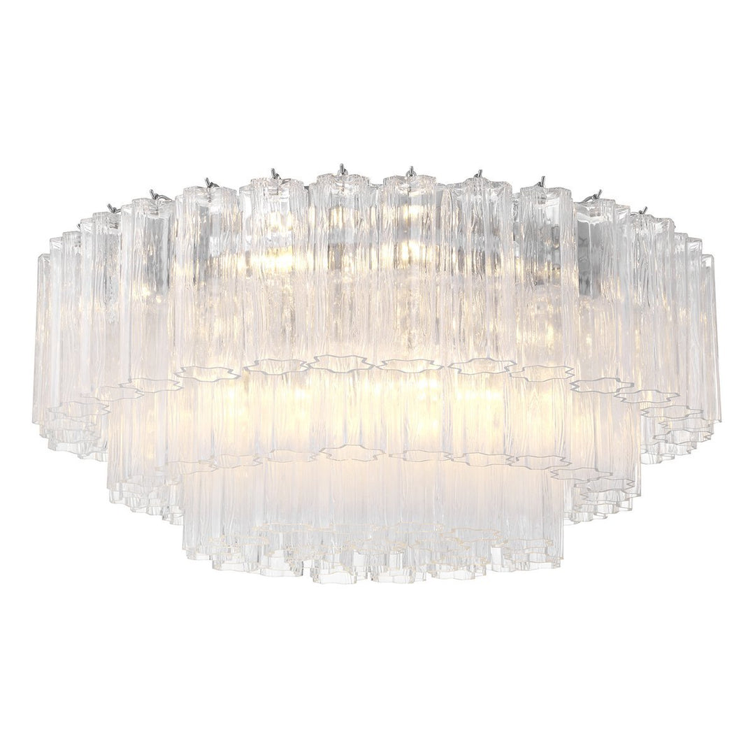 Szklana lampa sufitowa Eloria