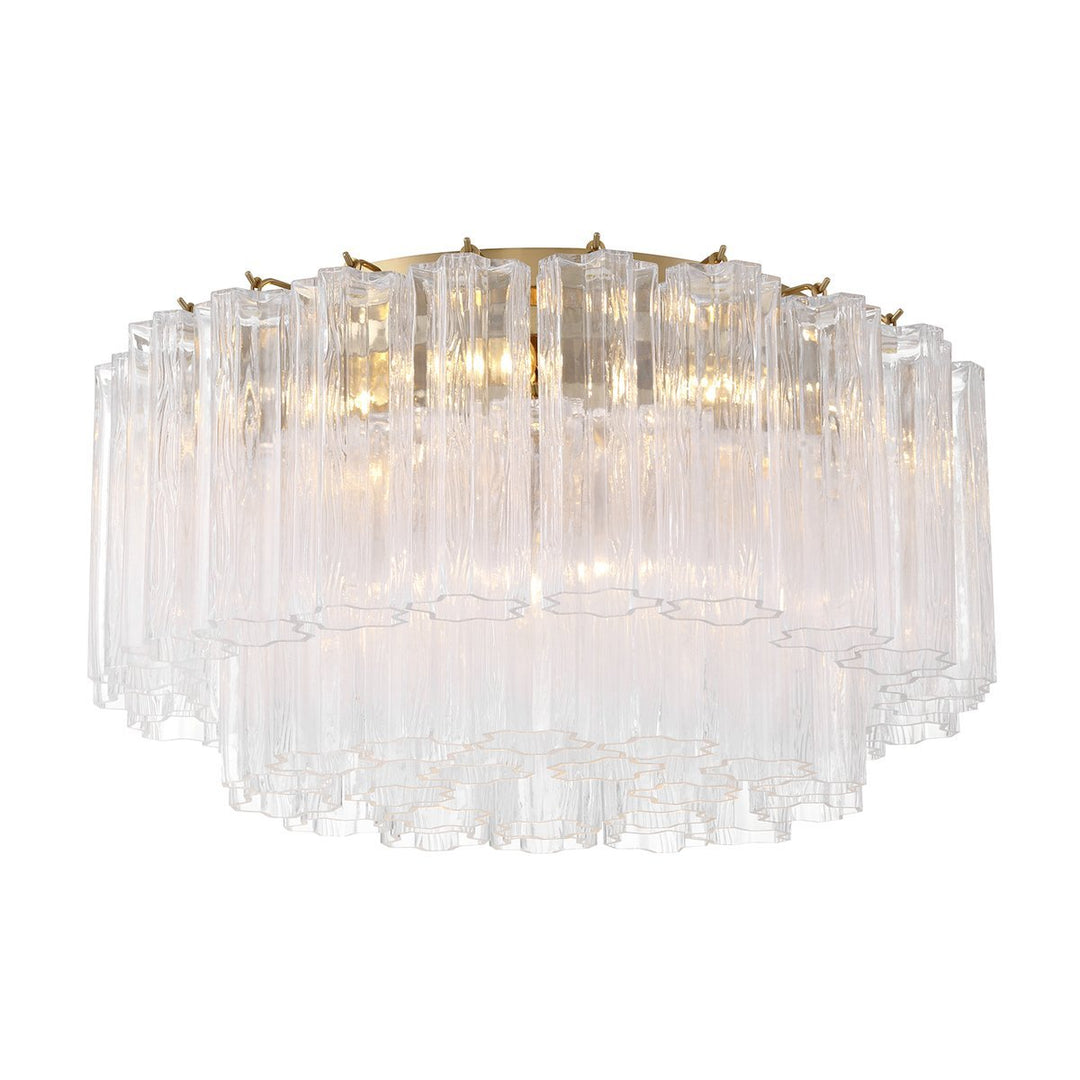 Szklana lampa sufitowa Eloria