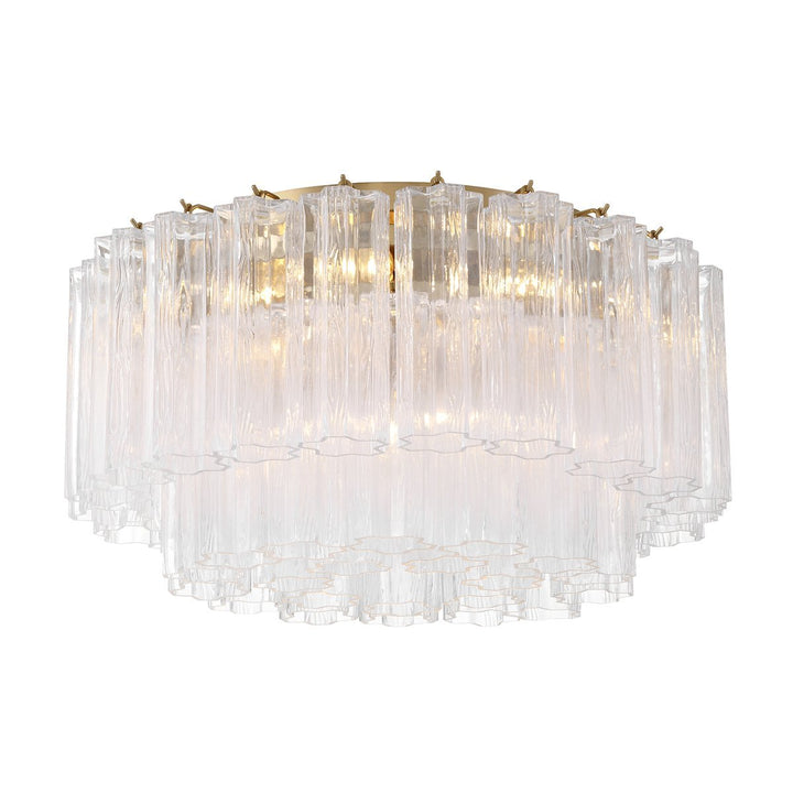 Szklana lampa sufitowa Eloria