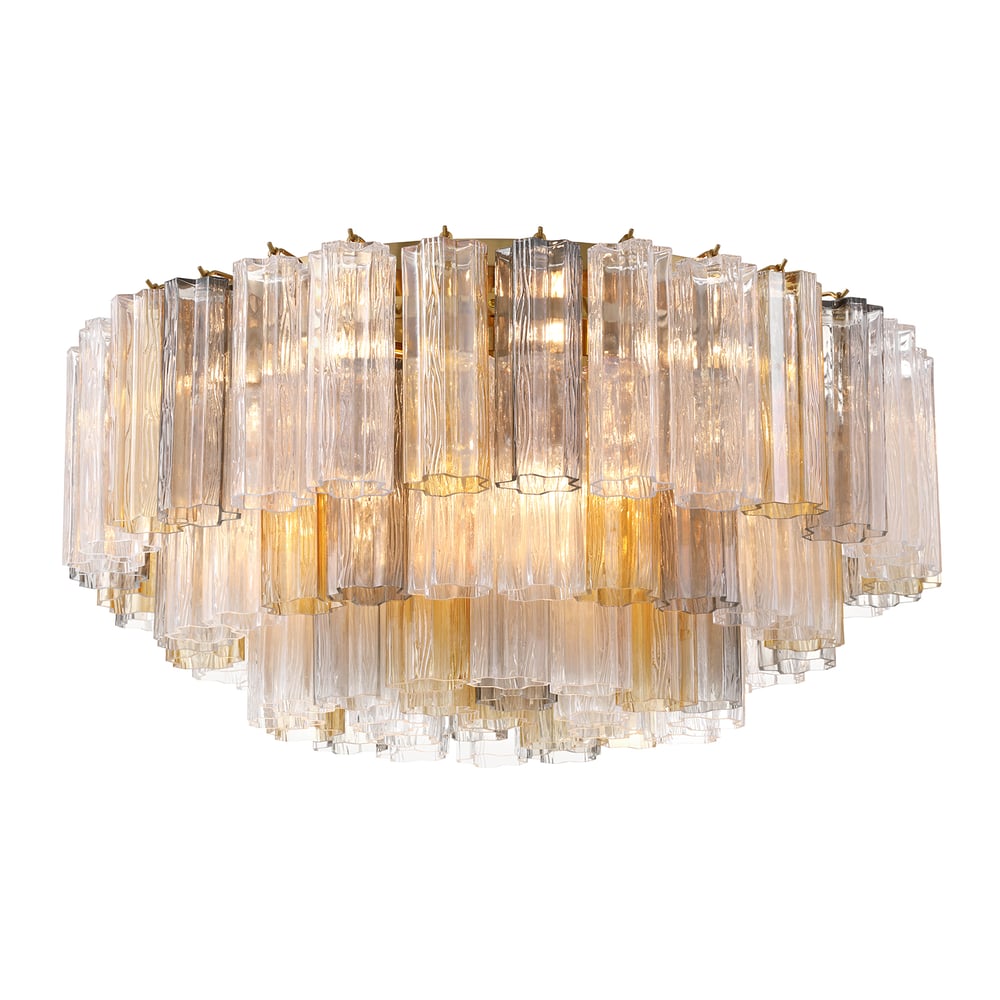 Szklana lampa sufitowa Eloria