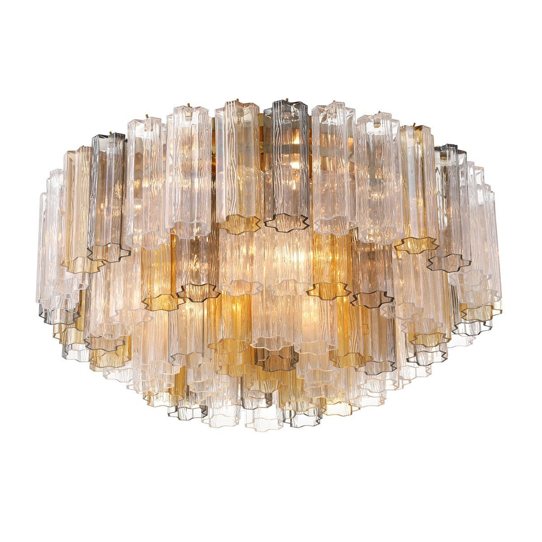 Szklana lampa sufitowa Eloria