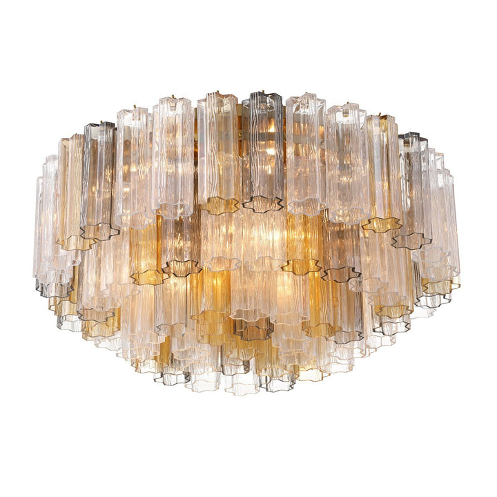 Szklana lampa sufitowa Eloria