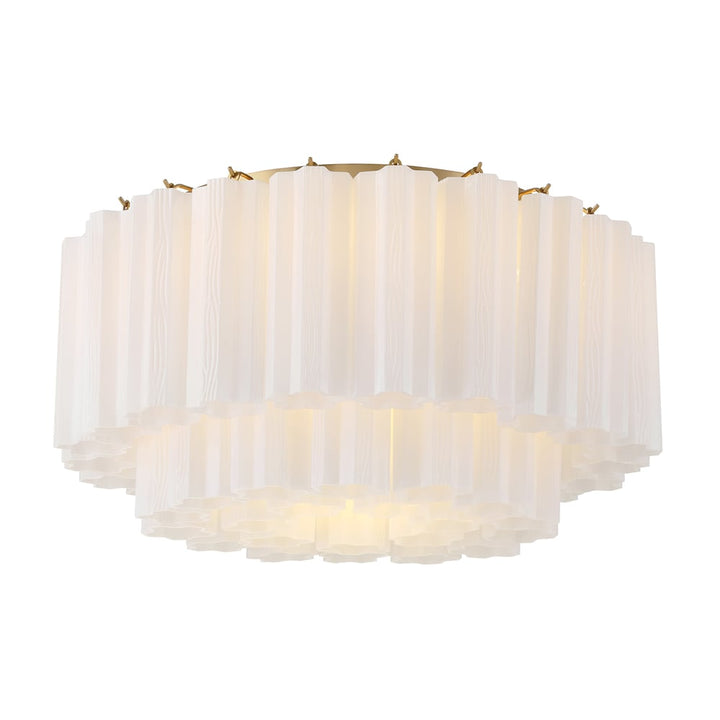 Szklana lampa sufitowa Eloria