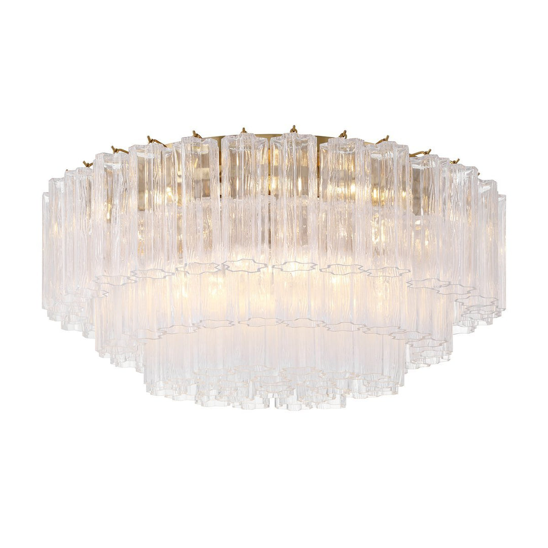 Szklana lampa sufitowa Eloria