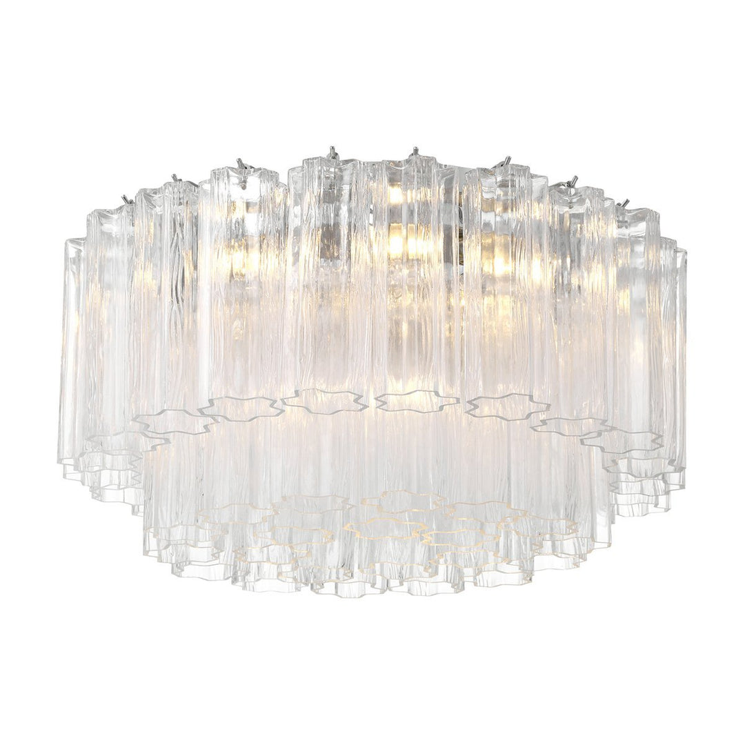 Szklana lampa sufitowa Eloria