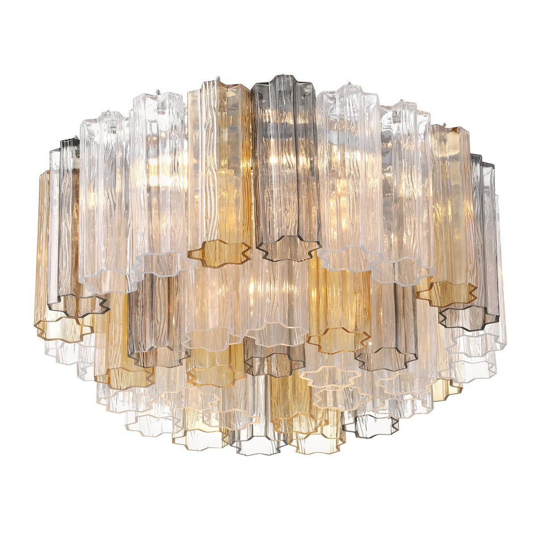 Szklana lampa sufitowa Eloria
