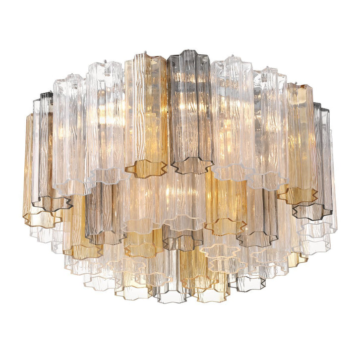 Szklana lampa sufitowa Eloria