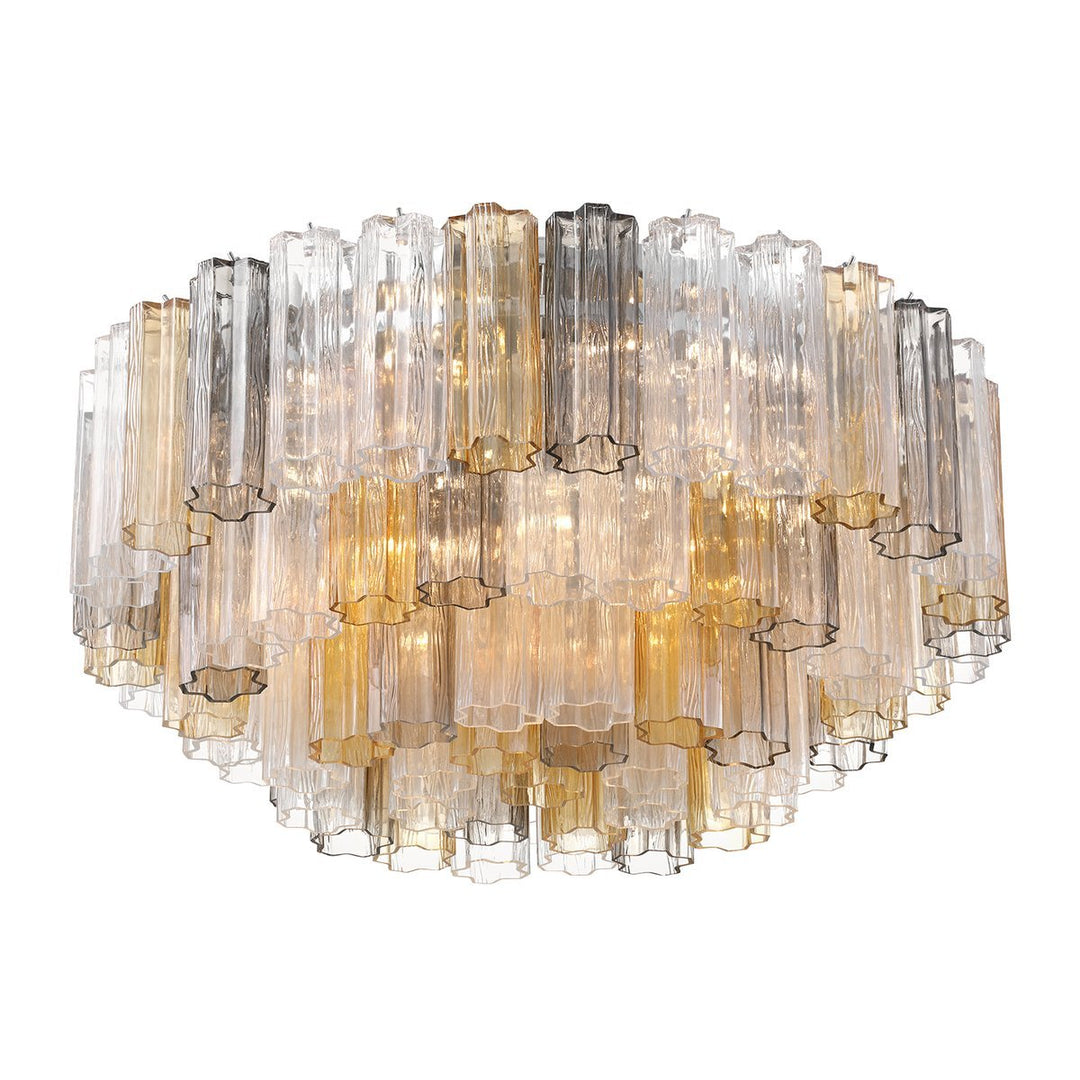 Szklana lampa sufitowa Eloria