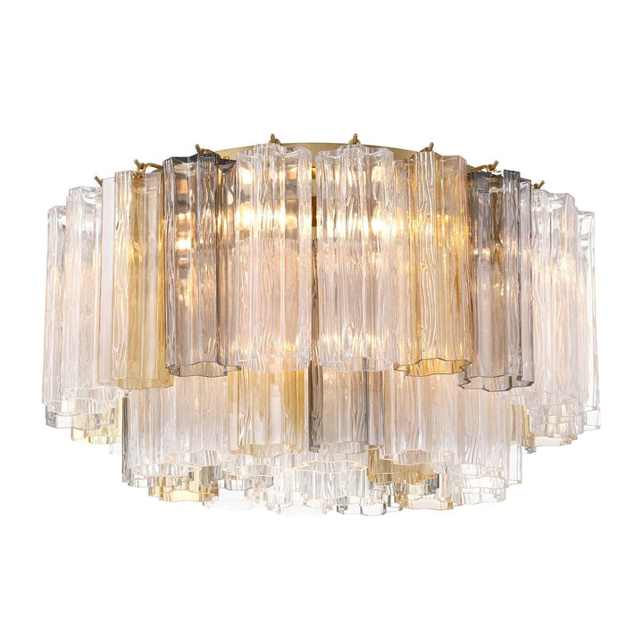Szklana lampa sufitowa Eloria