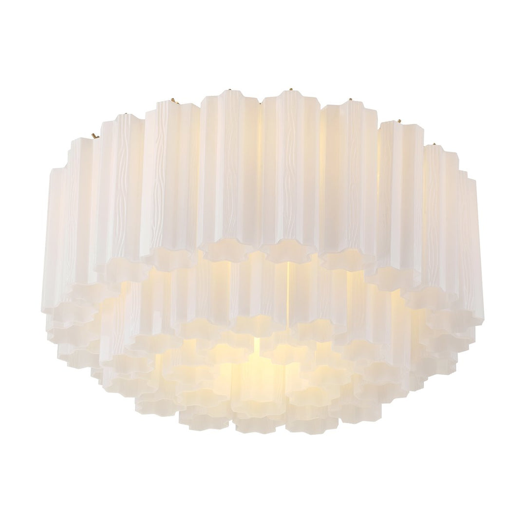 Szklana lampa sufitowa Eloria