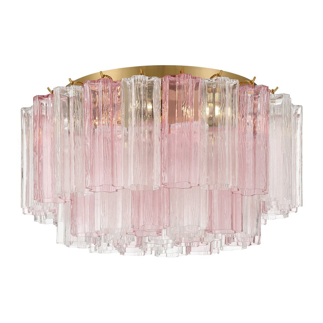 Szklana lampa sufitowa Eloria