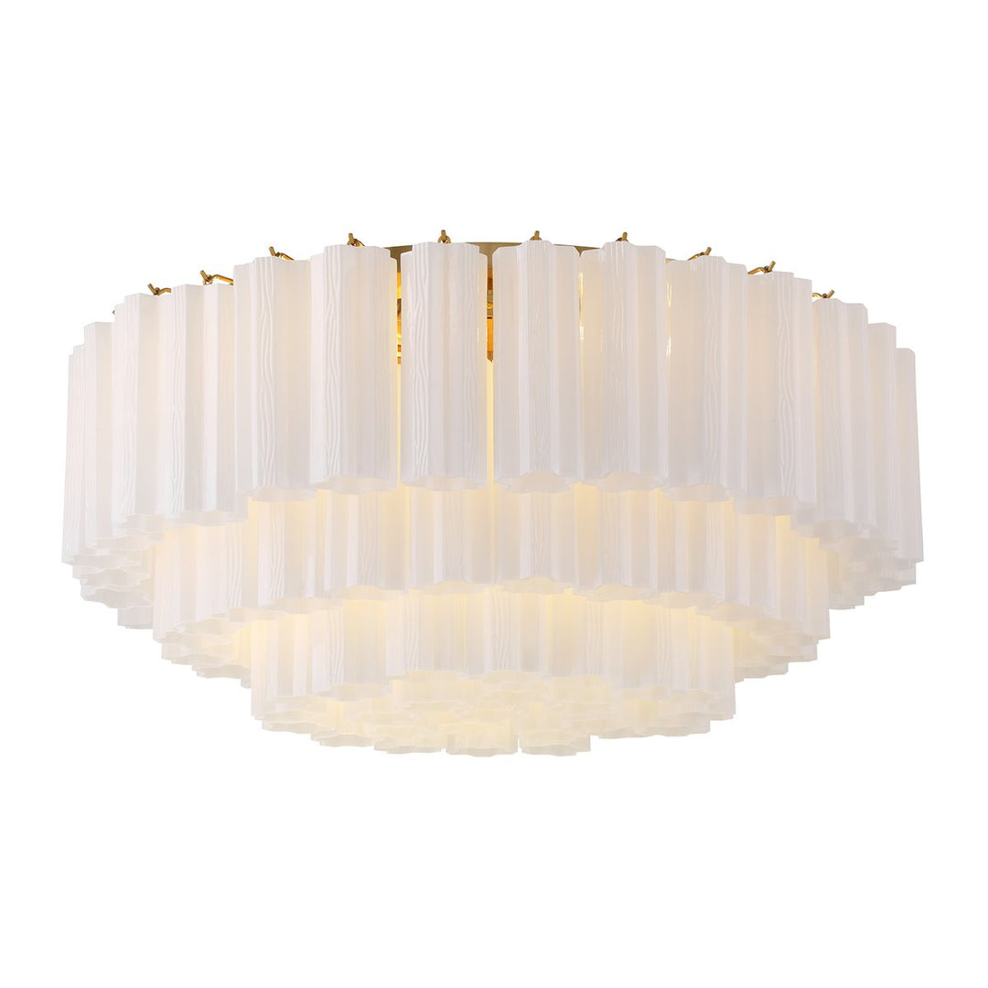 Szklana lampa sufitowa Eloria