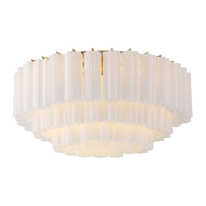 Szklana lampa sufitowa Eloria