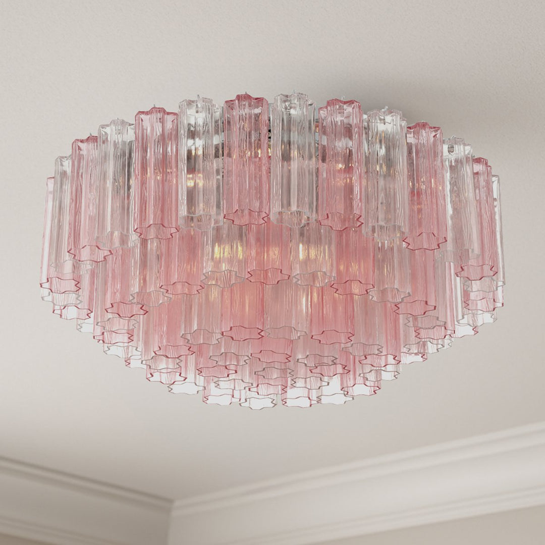 Szklana lampa sufitowa Eloria