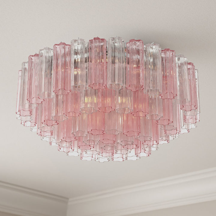 Szklana lampa sufitowa Eloria
