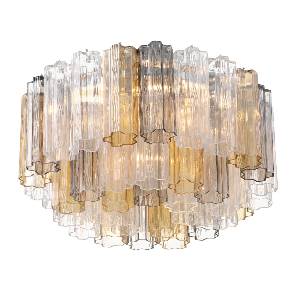 Szklana lampa sufitowa Eloria
