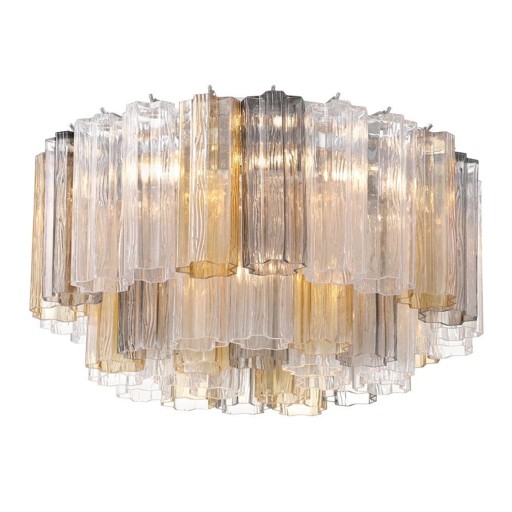 Szklana lampa sufitowa Eloria