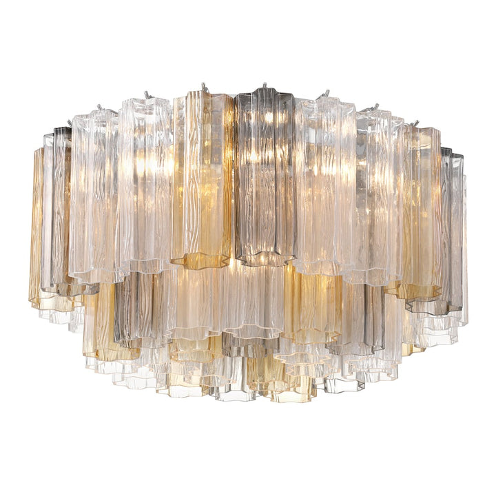 Szklana lampa sufitowa Eloria