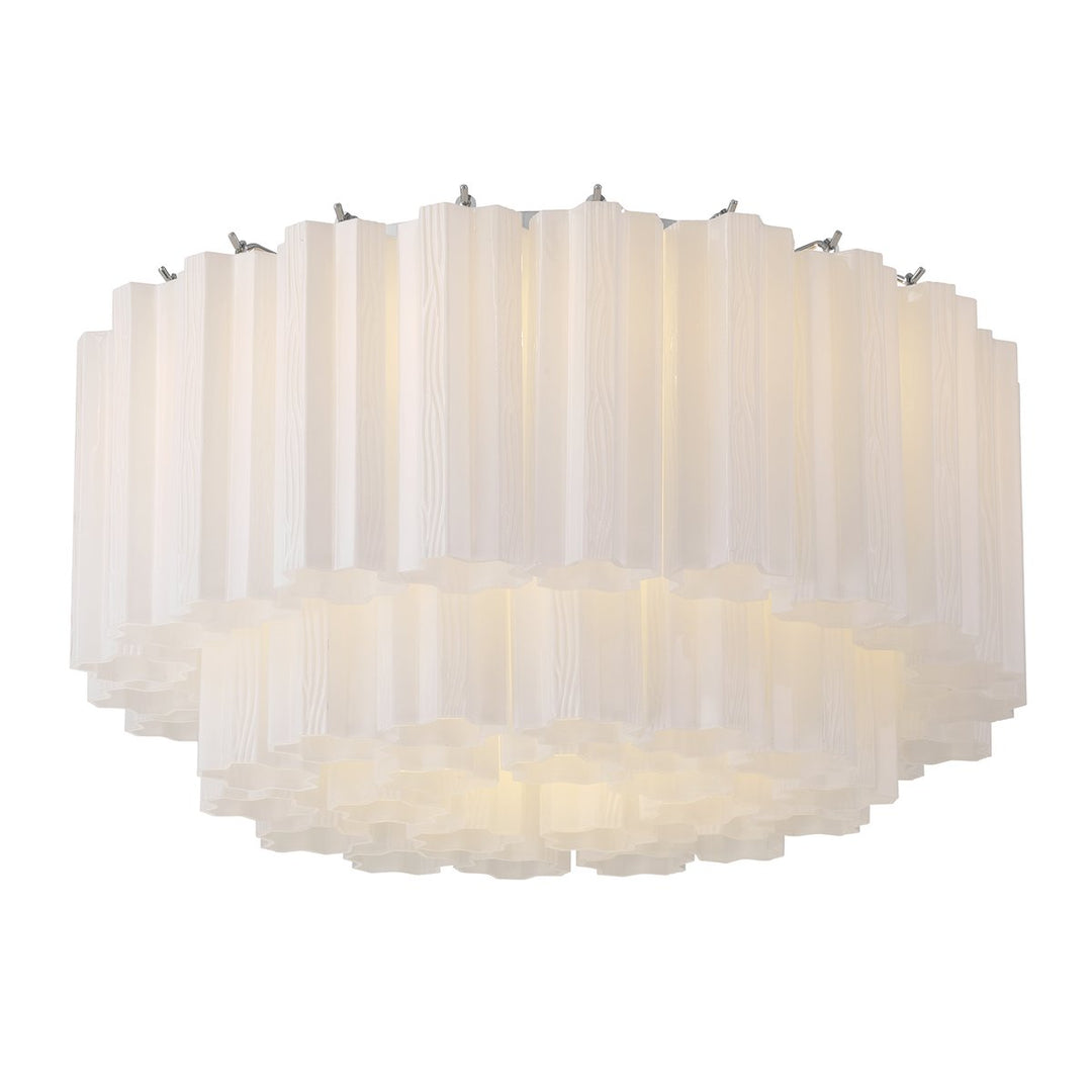 Szklana lampa sufitowa Eloria
